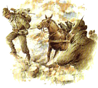 alpino con mulo