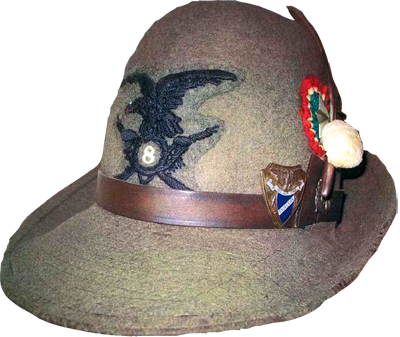 cappello alpino originale
